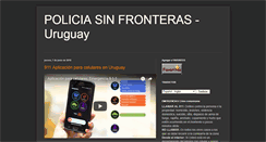 Desktop Screenshot of policiasinfronteras.blogspot.com