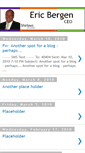 Mobile Screenshot of ericbergenceo.blogspot.com