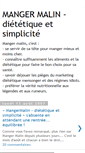 Mobile Screenshot of mangermalin.blogspot.com
