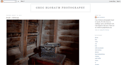 Desktop Screenshot of gregblobaum.blogspot.com