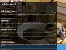 Tablet Screenshot of hellpharmacist.blogspot.com