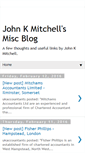 Mobile Screenshot of jkmitchell.blogspot.com