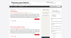 Desktop Screenshot of finanzasparalatinos.blogspot.com
