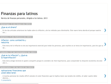 Tablet Screenshot of finanzasparalatinos.blogspot.com