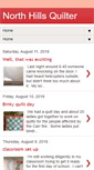 Mobile Screenshot of northhillsquilter.blogspot.com