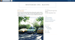 Desktop Screenshot of mysteriesincracing.blogspot.com