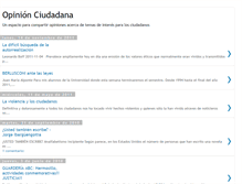 Tablet Screenshot of opciudadana.blogspot.com
