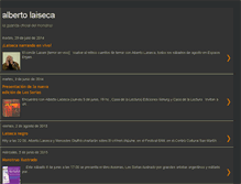 Tablet Screenshot of albertolaiseca.blogspot.com