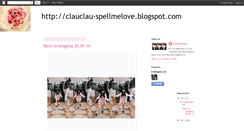 Desktop Screenshot of clauclau-spellmelove.blogspot.com