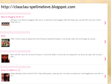 Tablet Screenshot of clauclau-spellmelove.blogspot.com