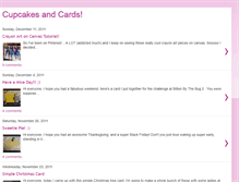 Tablet Screenshot of cupcakesandcards.blogspot.com