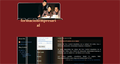 Desktop Screenshot of formacionempresarial2.blogspot.com