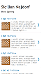 Mobile Screenshot of chesssiciliannajdorf411.blogspot.com