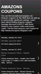 Mobile Screenshot of amazonscupons.blogspot.com