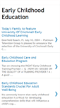 Mobile Screenshot of early-childhood-education-today.blogspot.com