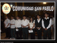 Tablet Screenshot of comunidad-sanpablo.blogspot.com