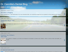 Tablet Screenshot of dranthonycannilladmd.blogspot.com