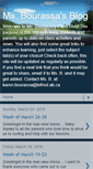 Mobile Screenshot of bourassablog.blogspot.com