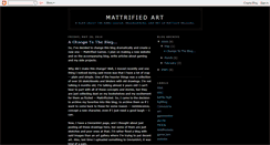 Desktop Screenshot of mattrifiedart.blogspot.com