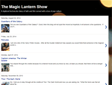 Tablet Screenshot of magiclanternshow.blogspot.com