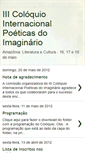 Mobile Screenshot of poeticasdoimaginario.blogspot.com