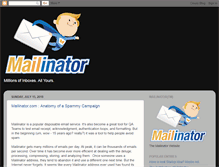 Tablet Screenshot of mailinator.blogspot.com