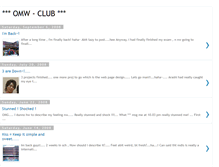Tablet Screenshot of omw-club.blogspot.com