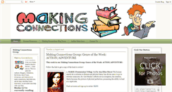 Desktop Screenshot of makingconnectionsgroup.blogspot.com