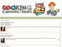 Tablet Screenshot of makingconnectionsgroup.blogspot.com