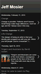 Mobile Screenshot of jeffmosierworld.blogspot.com