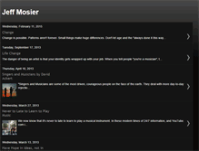 Tablet Screenshot of jeffmosierworld.blogspot.com