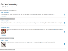 Tablet Screenshot of deviant-monkey.blogspot.com