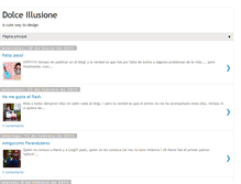 Tablet Screenshot of dolce-illusione.blogspot.com