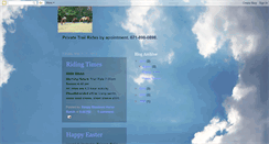 Desktop Screenshot of horsesguam.blogspot.com