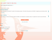 Tablet Screenshot of bearyniceblog.blogspot.com