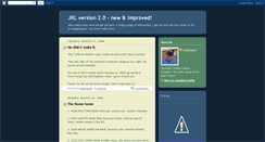 Desktop Screenshot of jrl2.blogspot.com