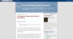 Desktop Screenshot of chillwithclara.blogspot.com