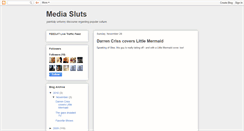 Desktop Screenshot of mediasluts.blogspot.com