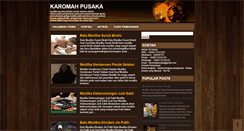 Desktop Screenshot of karomahpusaka.blogspot.com