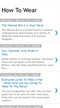 Mobile Screenshot of how-to-wear5288.blogspot.com