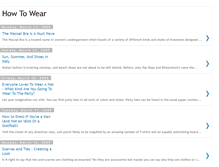 Tablet Screenshot of how-to-wear5288.blogspot.com