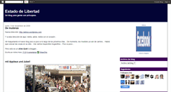 Desktop Screenshot of estadodelibertad.blogspot.com