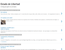 Tablet Screenshot of estadodelibertad.blogspot.com