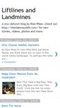 Mobile Screenshot of liftlinesandlandmines.blogspot.com
