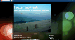 Desktop Screenshot of fr0zenm0ments.blogspot.com