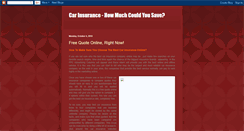 Desktop Screenshot of carinsurance-motorinsurance.blogspot.com