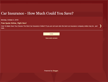 Tablet Screenshot of carinsurance-motorinsurance.blogspot.com