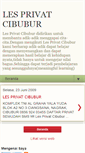 Mobile Screenshot of lesprivatcibubur.blogspot.com