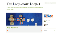 Desktop Screenshot of loquaciousloquat.blogspot.com