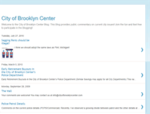 Tablet Screenshot of cityofbrooklyncenter.blogspot.com